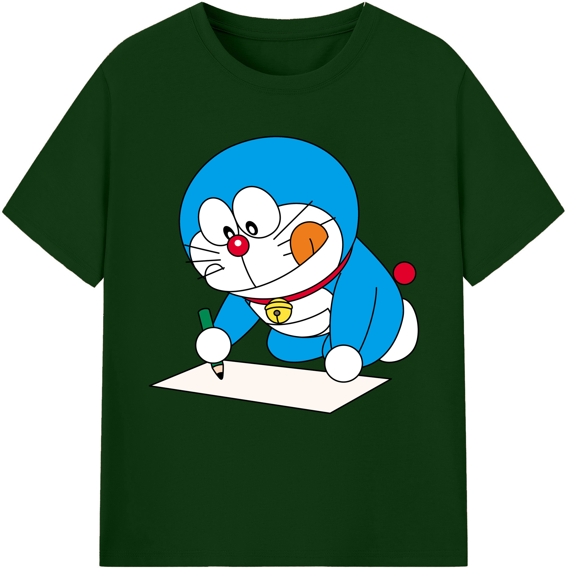 （画像用） ドラえもん Doraemon 綿100％半袖Tシャツ（フロントプリント）